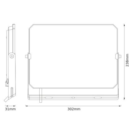 Osram - LED Прожектор FLOODLIGHT LED/100W/230V 6500K IP65
