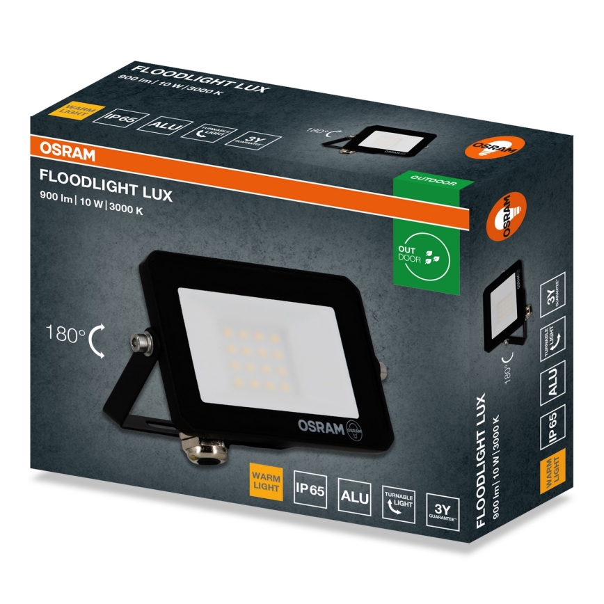 Osram - LED прожектор FLOODLIGHT LED/10W/230V 3000K IP65