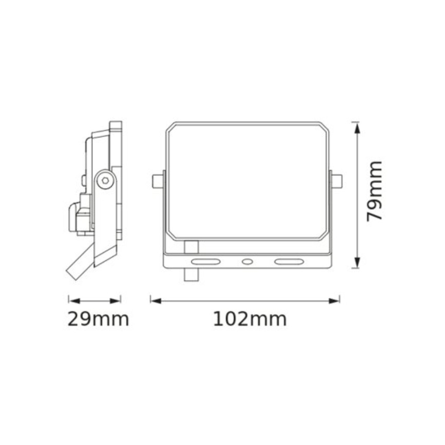 Osram - LED прожектор FLOODLIGHT LED/10W/230V 3000K IP65