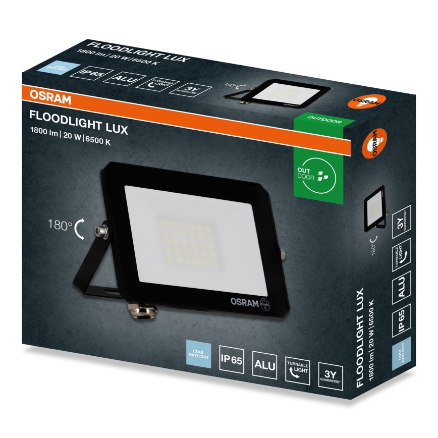 Osram - LED прожектор FLOODLIGHT LED/20W/230V 6500K IP65