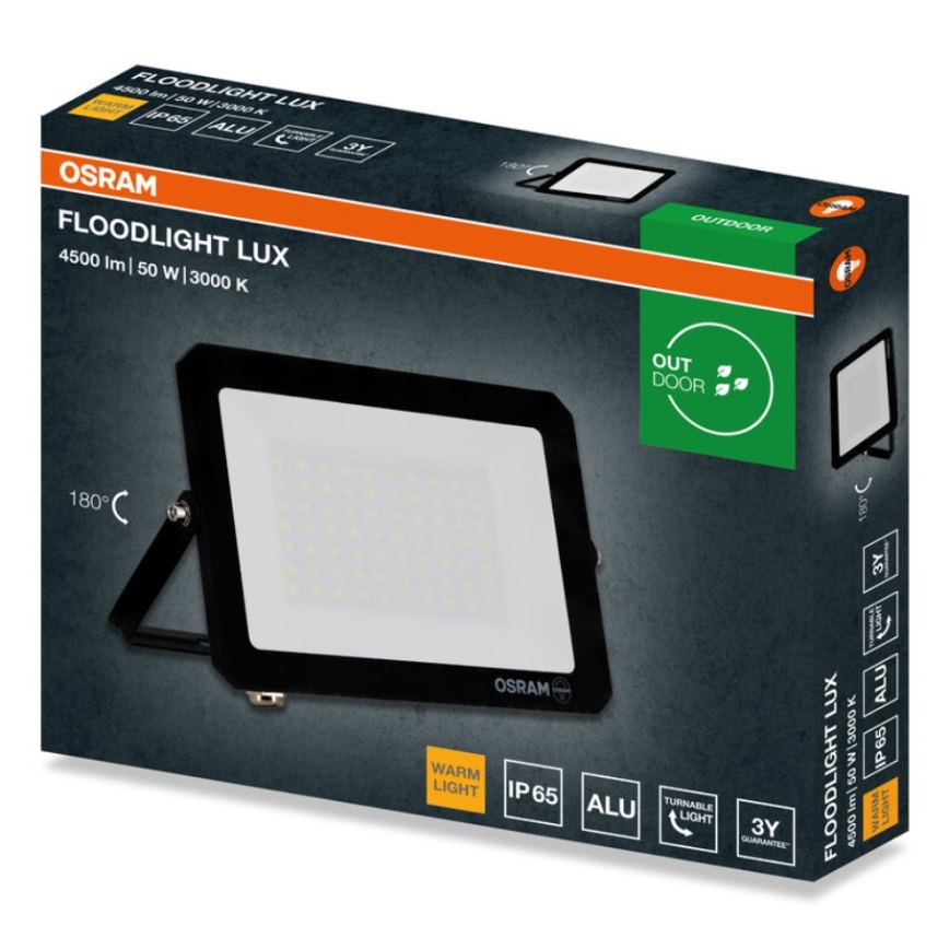 Osram - LED прожектор FLOODLIGHT LED/50W/230V 3000K IP65