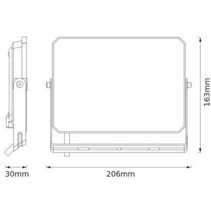 Osram - LED прожектор FLOODLIGHT LED/50W/230V 4000K IP65