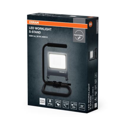 Osram - LED прожектор с държач S-STAND LED/50W/230V 4000K IP65 антрацит