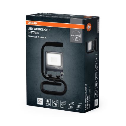 Osram - LED прожектор с монтажна скоба S-STAND LED/20W/230V 4000K IP65 антрацит
