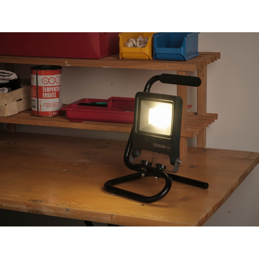 Osram - LED прожектор с монтажна стойка S-STAND LED/30W/230V 4000K IP65 антрацит