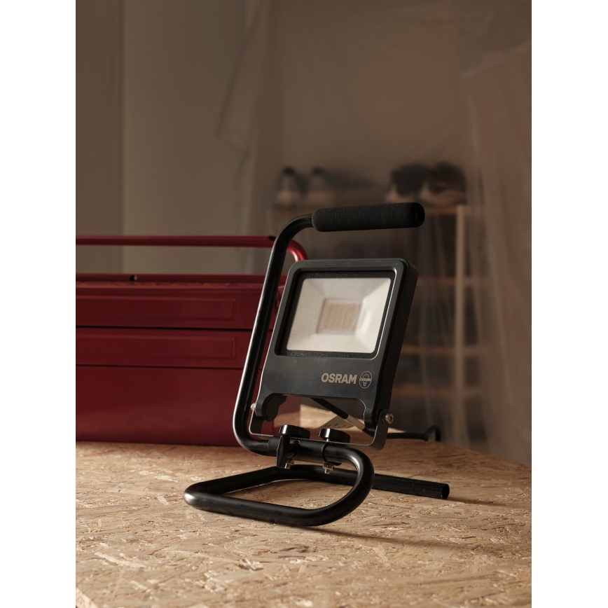 Osram - LED прожектор с монтажна стойка S-STAND LED/30W/230V 4000K IP65 антрацит