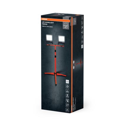 Osram - LED прожектор с TRIPOD статив 2xLED/50W/230V IP65