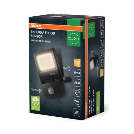 Osram - LED прожектор със сензор ENDURA LED/10W/230V 3000K IP44