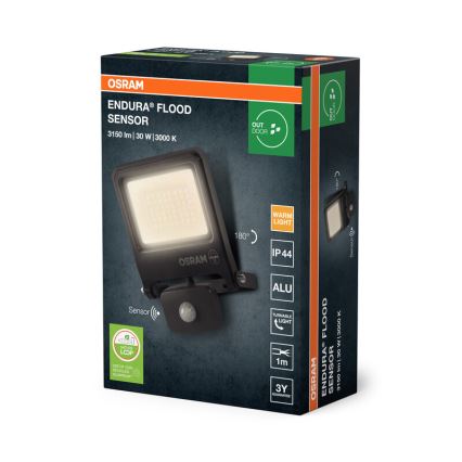Osram - LED прожектор със сензор ENDURA LED/30W/230V 3000K IP44