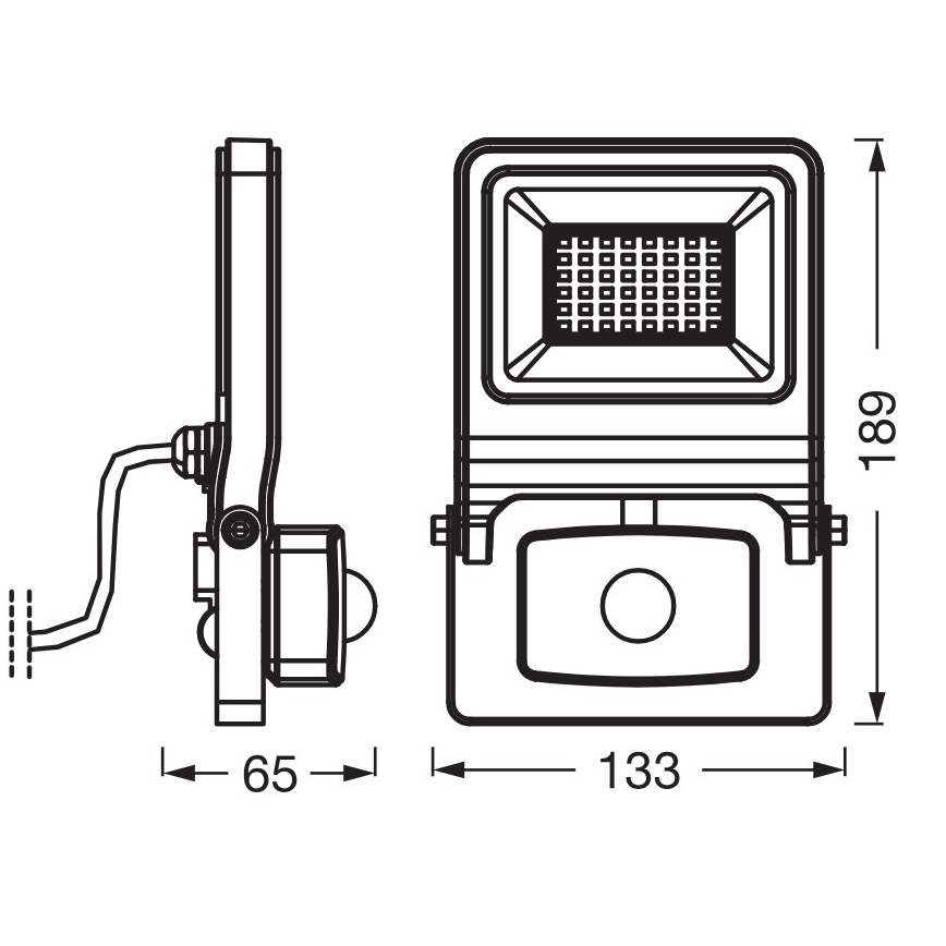 Osram - LED прожектор със сензор ENDURA LED/30W/230V 3000K IP44