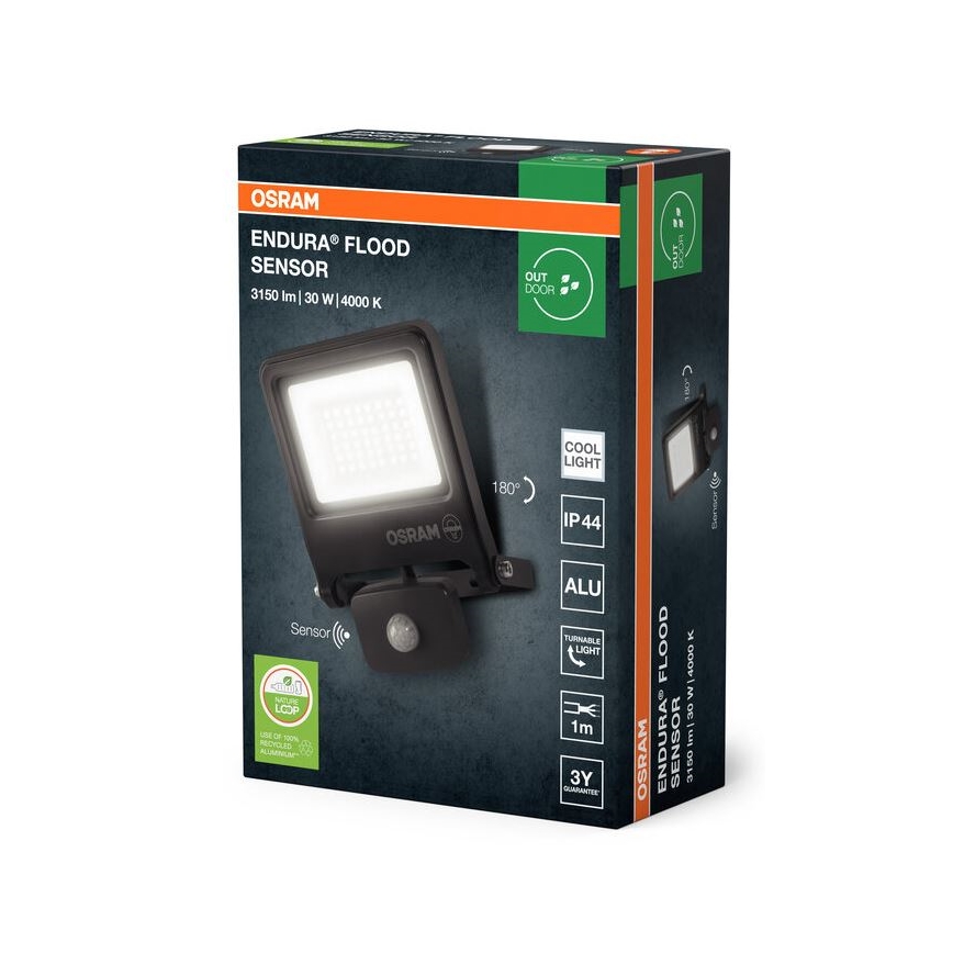 Osram - LED прожектор със сензор ENDURA LED/30W/230V IP44