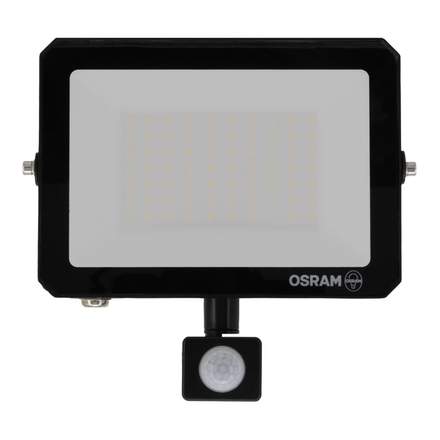 Osram - LED прожектор със сензор за движение и сумрак FLOODLIGHT LED/50W/230V 6500K IP65 черен