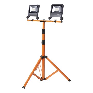 Osram - LED прожектор със стойка TRIPOD 2xLED/30W/230V IP65