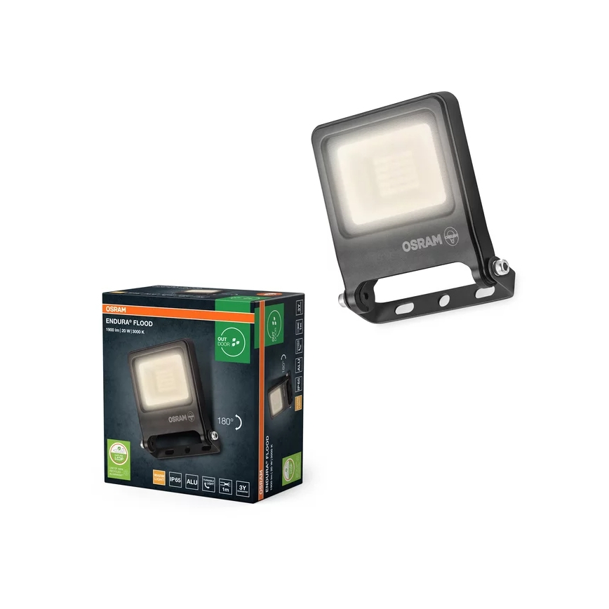 Osram - LED рефлектор ENDURA LED/20W/230V 3000K IP65 антрацит