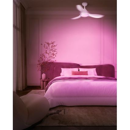 Osram - RGB LED димируем таванен вентилатор NORDES LED/18W/230V 3000-6500K + дистанционно управление