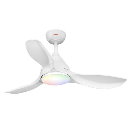 Osram - RGB LED димируем таванен вентилатор NORDES LED/18W/230V 3000-6500K + дистанционно управление