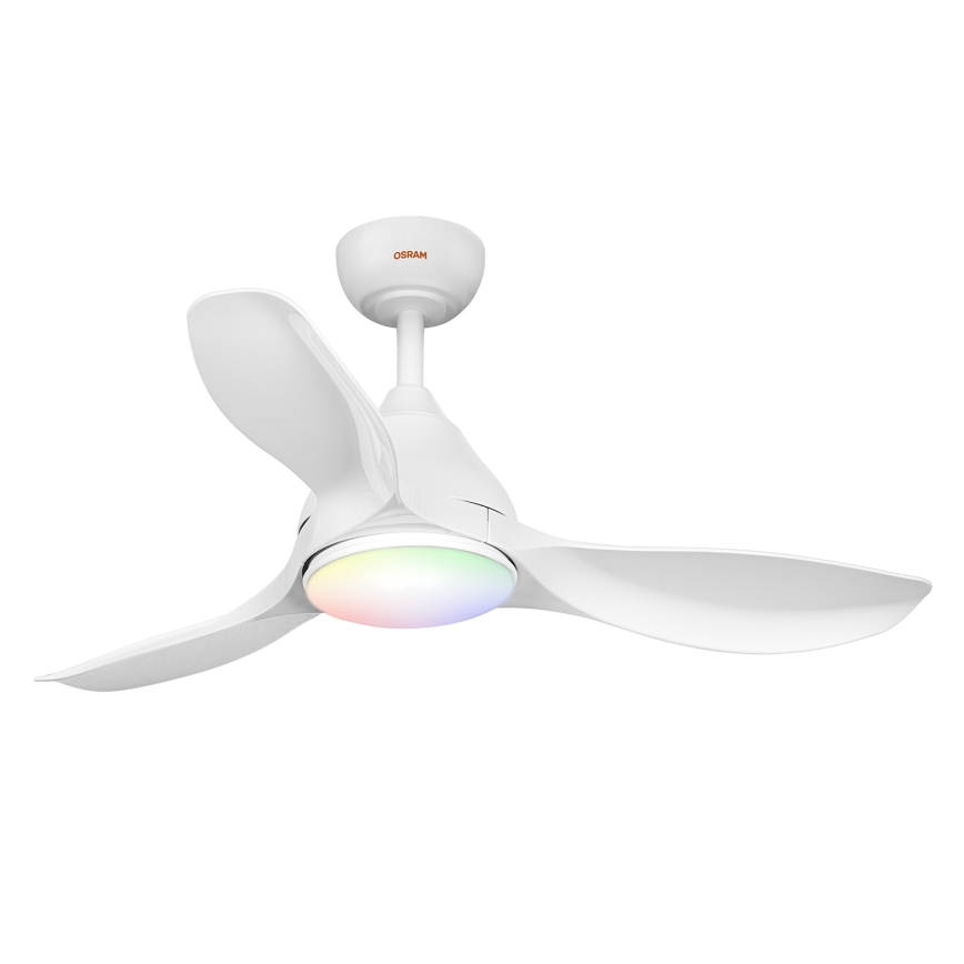 Osram - RGB LED димируем таванен вентилатор NORDES LED/18W/230V 3000-6500K + дистанционно управление