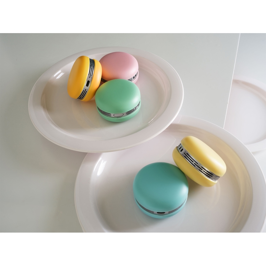 Osram - LED RGB високоговорител с регулируема яркост SMART+ MACARON LED/1,75W/3,7V 450 mAh оранжев
