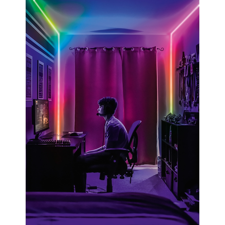 Osram - LED RGBW димируема лента NEON FLEX 2m LED/4W/5V + дистанционно управление