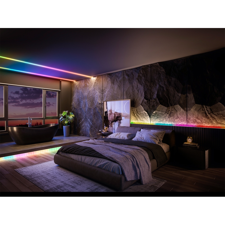 Osram - димируема LED RGB лента SMART+ MAGIC 3m LED/22W/230V Wi-Fi + дистанционно управление