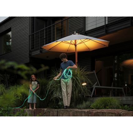 Osram - LED RGB димируема външна лента FLEX 15m LED/100W/230V IP65 + дистанционно управление