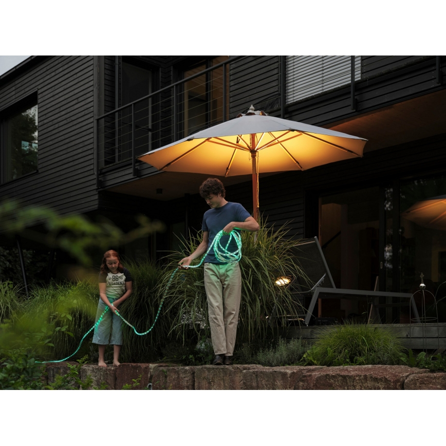 Osram - LED RGB димируема външна лента FLEX 15m LED/100W/230V IP65 + дистанционно управление