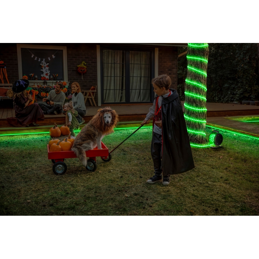 Osram - LED RGB димируема външна лента FLEX 15m LED/100W/230V IP65 + дистанционно управление