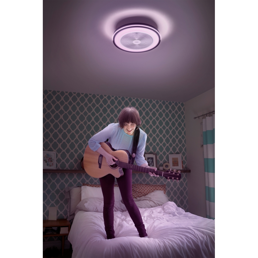 Osram - LED димируемо таванно осветително тяло с вентилатор MURLAN LED/26W/230V 3000-6500K + дистанционно управление