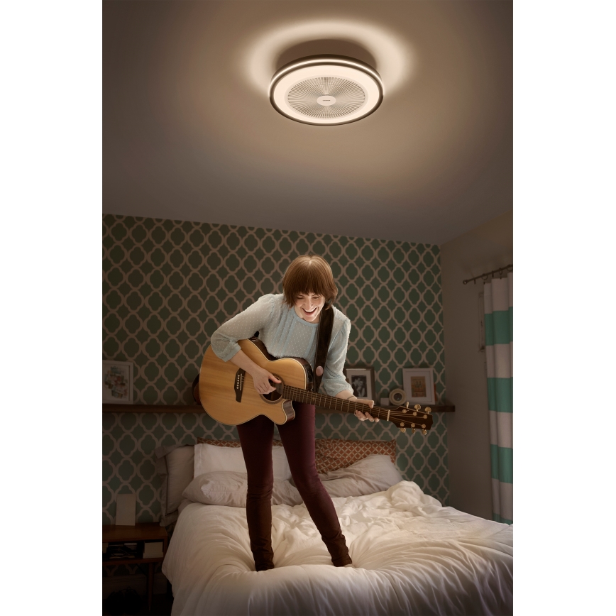 Osram - LED димируемо таванно осветително тяло с вентилатор MURLAN LED/26W/230V 3000-6500K + дистанционно управление
