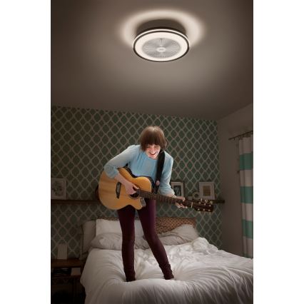 Osram - LED димируемо таванно осветително тяло с вентилатор MURLAN LED/26W/230V 3000-6500K + дистанционно управление