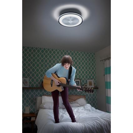 Osram - LED димируемо таванно осветително тяло с вентилатор MURLAN LED/26W/230V 3000-6500K + дистанционно управление