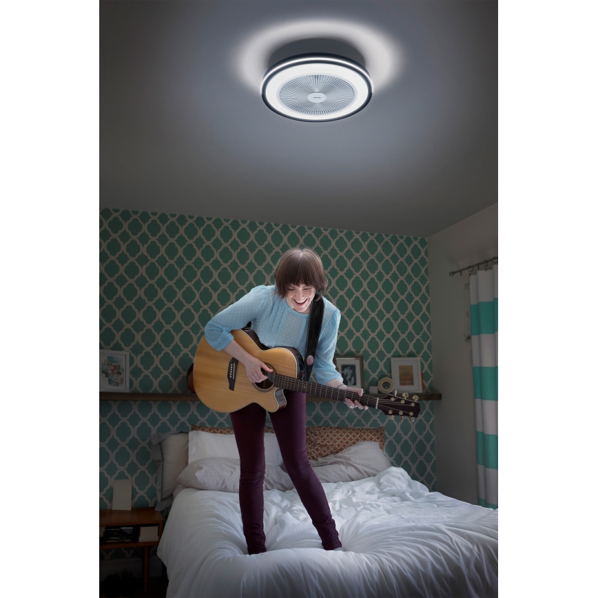 Osram - LED димируемо таванно осветително тяло с вентилатор MURLAN LED/26W/230V 3000-6500K + дистанционно управление