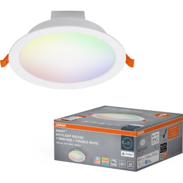 Osram - LED RGB димируемо вградено таванно осветително тяло SMART+ DOWNLIGHT LED/12W/230V 3000-6500K Wi-Fi