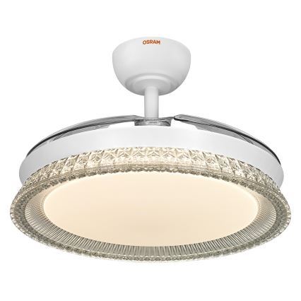 Osram - RGB LED димируемо таванно осветително тяло с вентилатор CIERZO LED/35W/230V 3000-6500K + дистанционно управление