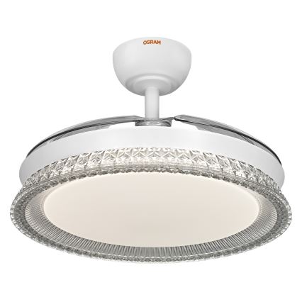 Osram - RGB LED димируемо таванно осветително тяло с вентилатор CIERZO LED/35W/230V 3000-6500K + дистанционно управление