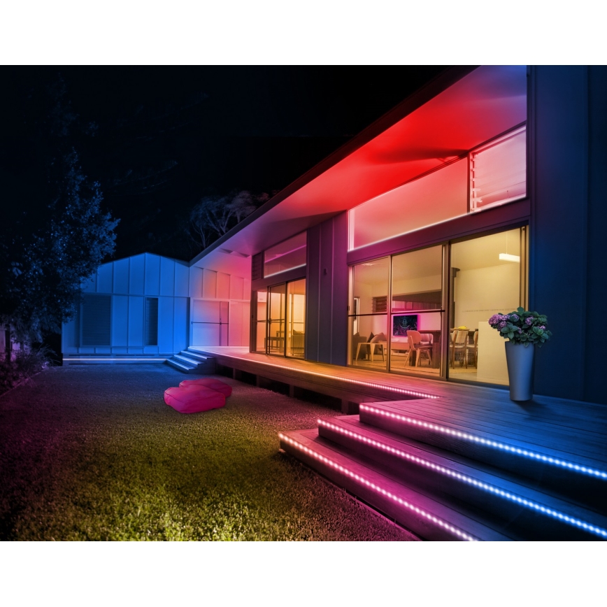 Osram - LED RGB+TW димируема външна лента SMART+ FLEX 3m LED/12,5W/230V 2700-6500K IP44 Wi-Fi