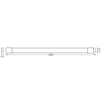 Osram - LED RGB+TW димируема външна лента SMART+ FLEX 3m LED/12,5W/230V 2700-6500K IP44 Wi-Fi