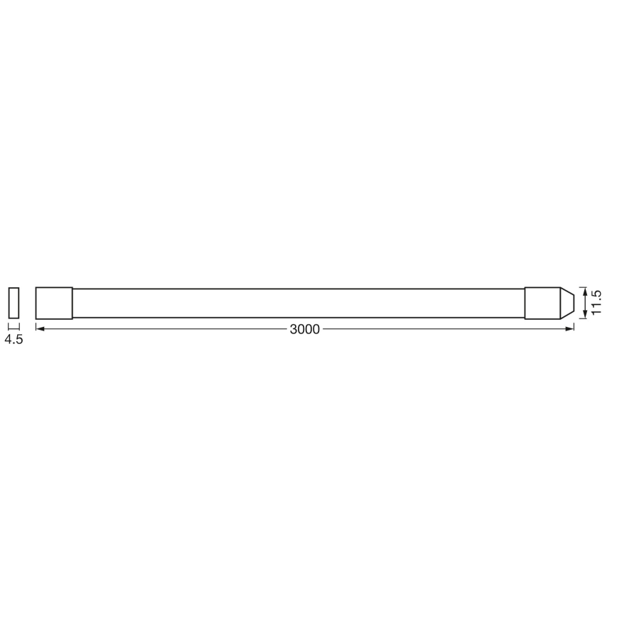 Osram - LED RGB+TW димируема външна лента SMART+ FLEX 3m LED/12,5W/230V 2700-6500K IP44 Wi-Fi