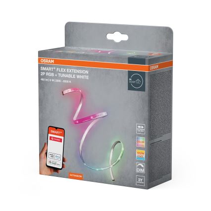 Osram - LED RGB+TW Допълнителна димируема лента SMART+ FLEX 1,2m LED/6W/12V
