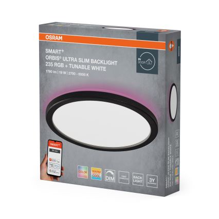 Osram - димируемо LED RGBW таванно осветително тяло SMART+ ORBIS LED/19W/230V 2700-6500K Wi-Fi