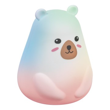 Osram - LED RGBW Димируема детска сензорна нощна лампа NIGHTLUX BEAR LED/0,7W/3,7V 1200 mAh бяла