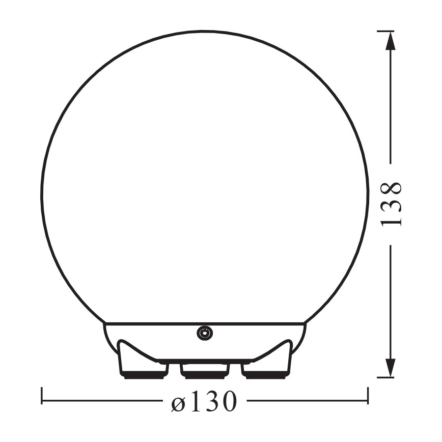 Ledvance - LED RGBW димируема презареждаема настолна лампа SMART+ MAGIC LED/2,5W/5V 2200-6500K Wi-Fi бяла