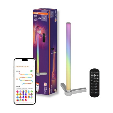Osram - LED RGBW Димируема настолна лампа SMART+ MAGIC LED/7,5W/230V 2700-6500K сребриста Wi-Fi + дистанционно управление