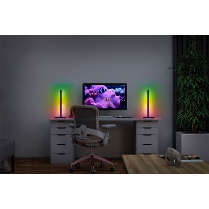 Osram - LED RGBW димируема настолна лампа SMART+ MAGIC LED/7,5W/230V 2700-6500K черна Wi-Fi + дистанционно управление