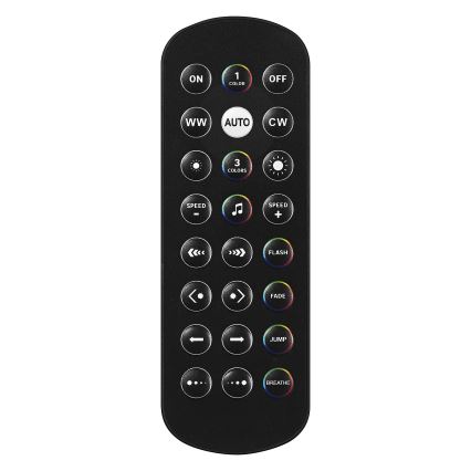 Osram - LED RGBW димируема настолна лампа SMART+ MAGIC LED/7,5W/230V 2700-6500K черна Wi-Fi + дистанционно управление