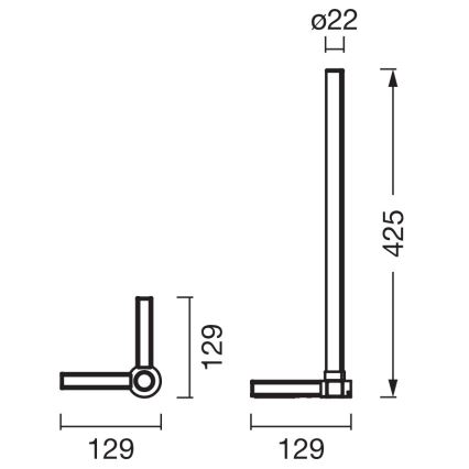 Osram - LED RGBW димируема настолна лампа SMART+ MAGIC LED/7,5W/230V 2700-6500K черна Wi-Fi + дистанционно управление