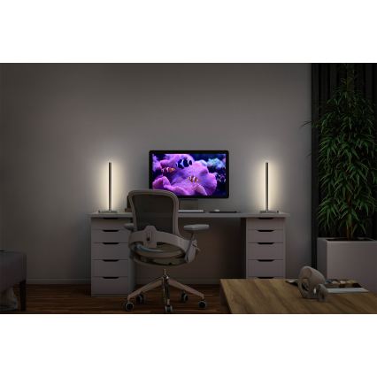 Osram - LED RGBW Димируема настолна лампа SMART+ MAGIC LED/7,5W/230V 2700-6500K сребриста Wi-Fi + дистанционно управление