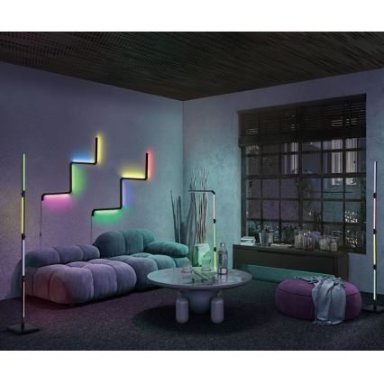 Osram - LED RGBW димируема подова лампа 2в1 SMART+ MAGIC LED/24W/230V Wi-Fi