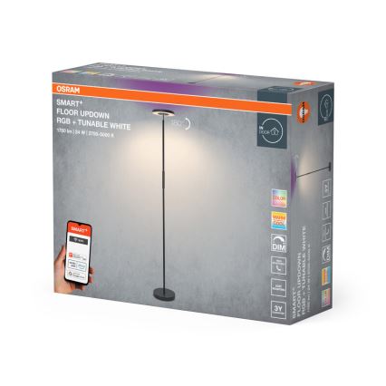 Osram - LED RGBW димируема подова лампа SMART+ FLOOR LED/24W/230V 2700-5000K Wi-Fi
