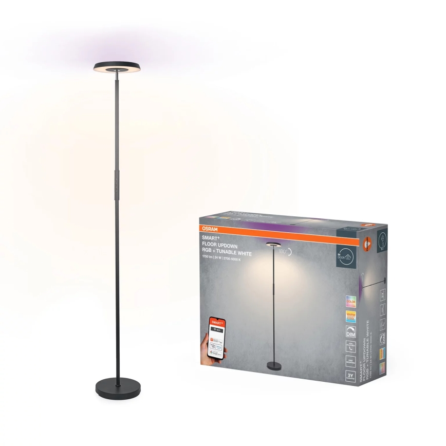 Osram - LED RGBW димируема подова лампа SMART+ FLOOR LED/24W/230V 2700-5000K Wi-Fi